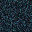 Miyuki Round Seed Bead 15/0 Matte Metallic Blue Iris 2-inch Tube (2009)