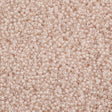 Miyuki Round Seed Bead 15/0 Inside Color Lined Light Mocha 2-inch Tube (215)