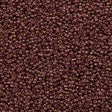 Miyuki Round Seed Bead 15/0 Cinnamon Gold Luster 2-inch Tube (2441)