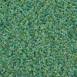 Miyuki Round Seed Bead 15/0 Lime Lined Crystal AB 2-inch Tube (277)