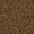 Miyuki Round Seed Bead 15/0 Topaz Gold Luster 2-inch Tube (311)