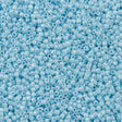 50g Toho Round Seed Bead 11/0 Opaque Luster Baby Blue (124)