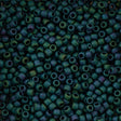 Toho Round Seed Bead 11/0 Opaque Matte Teal Iris (706)