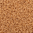 50g Toho Round Seed Bead 8/0 Opaque LusteredDark Beige (123D)