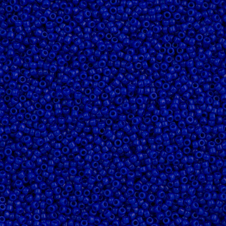 Toho Round Seed Bead 11/0 Opaque Cobalt 2.5-inch Tube (48)