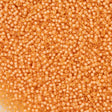 Miyuki Round Seed Bead 11/0 Semi Matte Peach Lined Amber (1922)