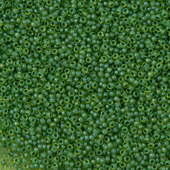 Miyuki Round Seed Bead 11/0 Semi-Matte Jade Lined Yellow (1926)