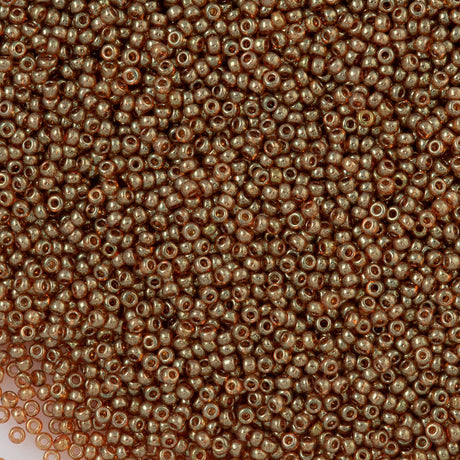 Miyuki Round Seed Bead 11/0 Topaz Gold Luster (311)