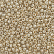 Miyuki Round Seed Bead 6/0 Duracoat Galvanized Silver (4201)