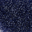 Miyuki Delica Seed Bead 11/0 Inside Dyed Color Purple Cobalt 2-inch Tube DB277