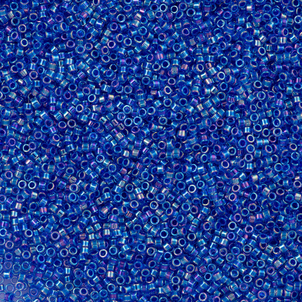 Miyuki Delica Seed Bead 11/0 Inside Dyed Color Blue Violet AB DB63