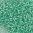 25G Miyuki Delica Seed Bead 11/0 Silver Lined Dyed Mint Green DB691