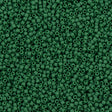 50g Toho Round Seed Bead 11/0 Opaque Matte Forest Green (47HF)