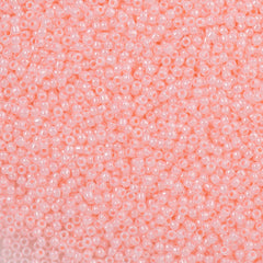 50g Toho Round Seed Bead 8/0 Ceylon Baby Pink (145)