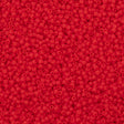 Toho Round Seed Bead 11/0 Opaque Matte Orange Red (45AF)