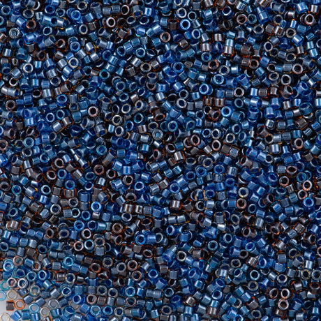 Miyuki Delica Seed Bead 11/0 Inside Color Lined Very Berry Mix  2-inch Tube DB992