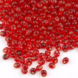 Miyuki 4mm Magatama Seed Bead Silver Lined Ruby 10g (11)
