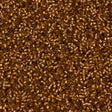 Miyuki Delica Seed Bead 15/0 Transparent Copper Lined Light Bronze 2-inch Tube DBS181