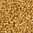 Czech Seed Bead 8/0 Opaque Travertine on White (66209)