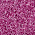 Miyuki Delica Seed Bead 11/0 Dyed Fuchsia Silk Satin DB1808
