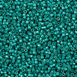 Miyuki Delica Seed Bead 11/0 Duracoat Galvanized Dark Aqua Green DB2506