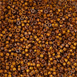 Miyuki Delica Seed Bead 11/0 24kt Plated Dark Gold AB DB505