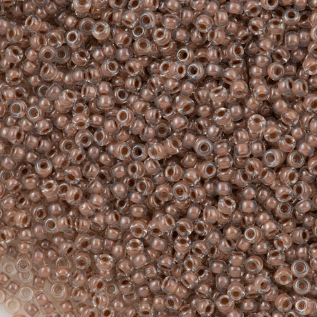 Miyuki Round Seed Bead 11/0 Inside Color Lined Mocha (224)