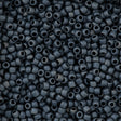 Toho Round Seed Bead 11/0 Opaque Matte Blue Grey (612)