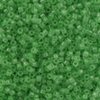 Miyuki Delica Seed Bead 11/0 Crystal Glazed Cool Cucumber 2-inch Tube DB1414