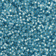 Miyuki Delica Seed Bead 11/0 Opal Silver Lined Dyed Baby Blue DB628