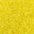 Miyuki Delica Seed Bead 11/0 Transparent Yellow 2-inch Tube DB710