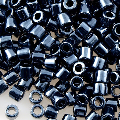 Miyuki Delica Seed Bead 8/0 Hematite 6.7g Tube DBL1