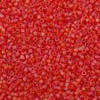 Miyuki Delica Seed Bead 15/0 Matte Transparent Berry AB 2-inch Tube DBS856