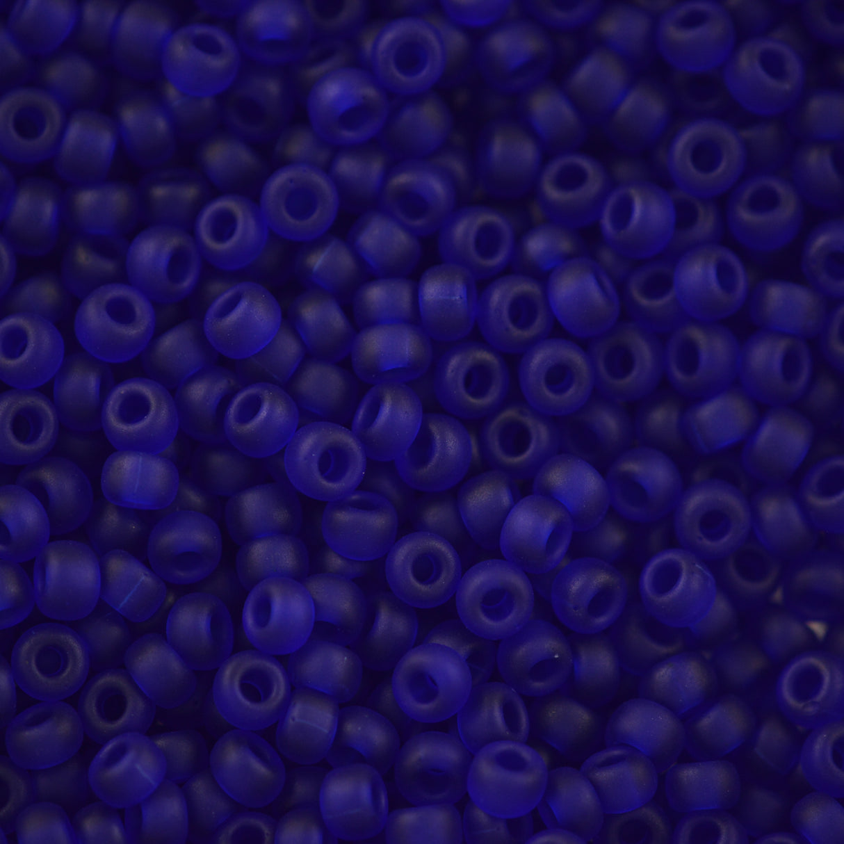 Miyuki Round Seed Bead 6/0 Matte Cobalt 20g Tube (151F)