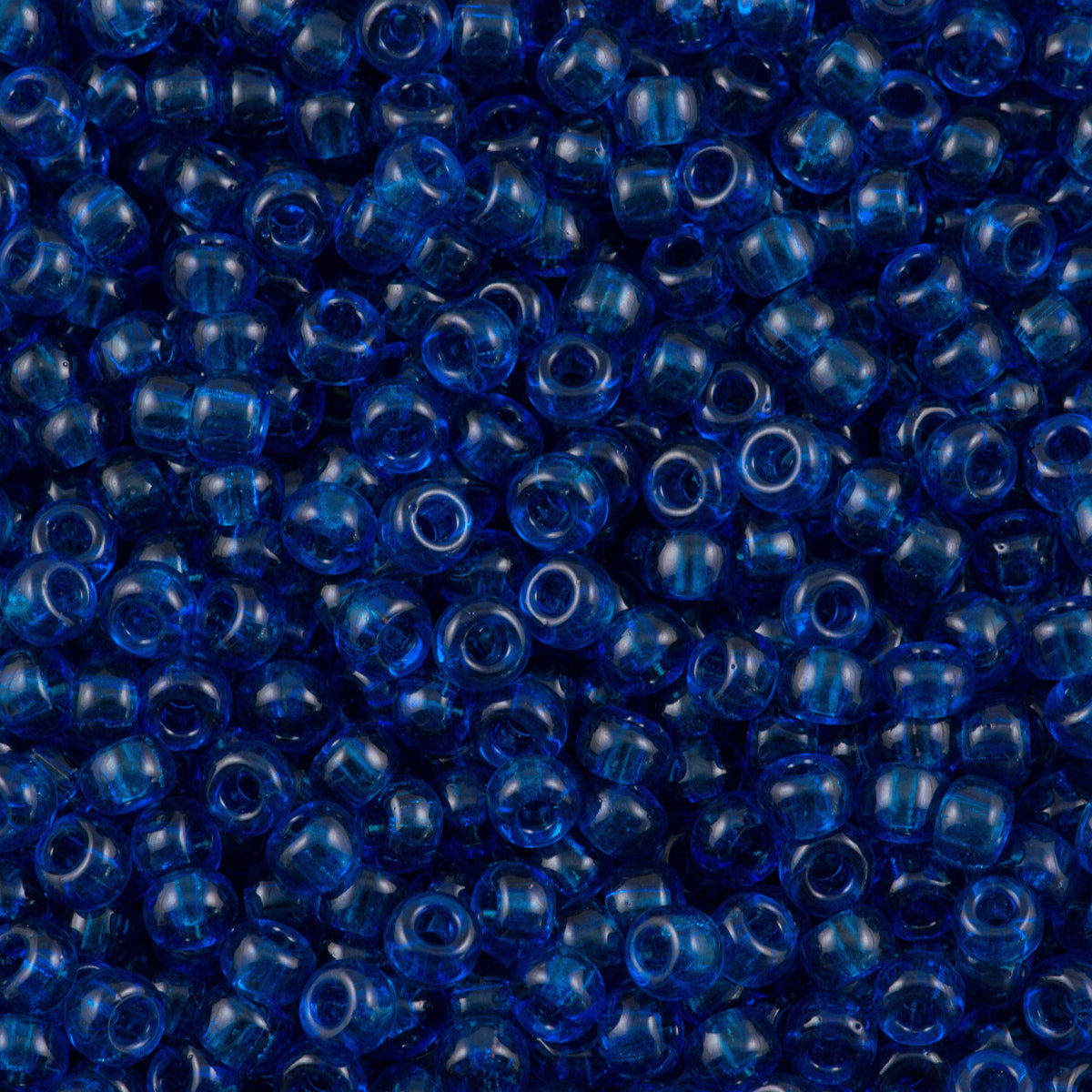 Miyuki Round Seed Bead 8/0 Transparent Capri Blue 22g Tube (149)
