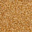 Miyuki Round Seed Bead 8/0 Silver Lined Apricot 22g Tube (552)