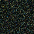 Miyuki Round Seed Bead 15/0 Metallic Green 2-inch Tube (453)