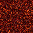 Miyuki Round Seed Bead 15/0 Dyed Silver Lined Dark Burnt Orange 2-inch Tube (1434)