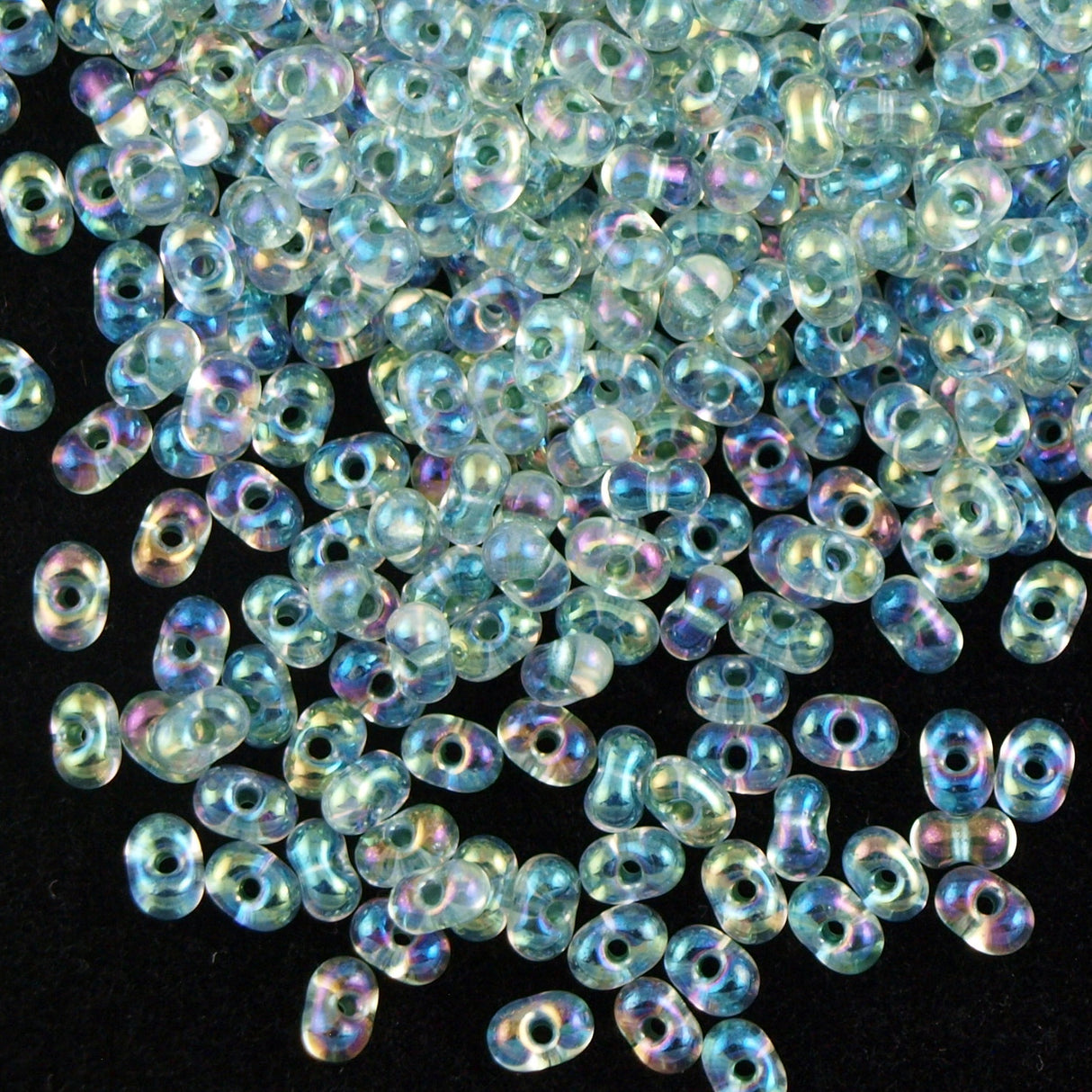 Miyuki Berry Seed Bead Inside Color Lined Seafoam AB 10g (263)