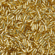Miyuki 2x6mm Twisted Bugle Bead Silver Lined Gold 25g (3)