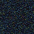 Miyuki Round Seed Bead 15/0 Metallic Blue 2-inch Tube (452)