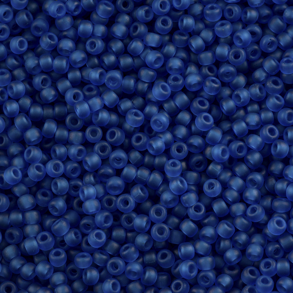 Miyuki Round Seed Bead 8/0 Matte Capri Blue 22g Tube (149F)