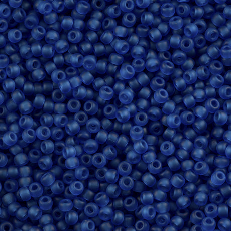 Miyuki Round Seed Bead 8/0 Matte Capri Blue 22g Tube (149F)
