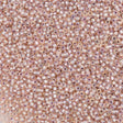 Miyuki Round Seed Bead 11/0 Silver Lined Light Blush AB 22g Tube (1023)