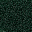 Miyuki Round Seed Bead 8/0 Transparent Matte Emerald 25g (156F)