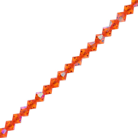 72 Preciosa Crystal 6mm Bicone Bead Hyacinth AB (90040AB)