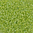 Miyuki Delica Seed Bead 11/0 Opaque Lime AB 2-inch Tube DB169