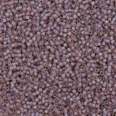 25g Miyuki Delica Seed Bead 11/0 Matte Lilac AB DB857