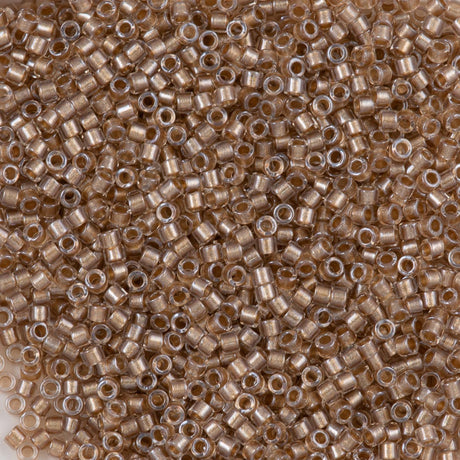 25g Miyuki Delica seed bead 11/0 Shimmer Bronze DB907