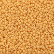 50g Miyuki Round Seed Bead 11/0 Duracoat Opaque Dyed Banana (4452)
